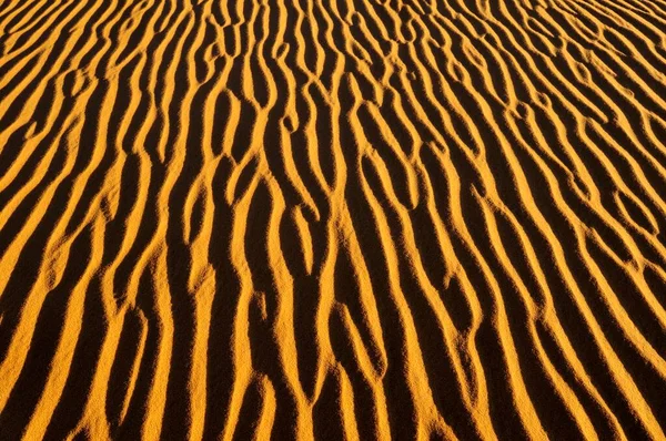 Sand Patterns Dune Tehak Region Acacus Mountains Tadrart Acacus Range — 스톡 사진