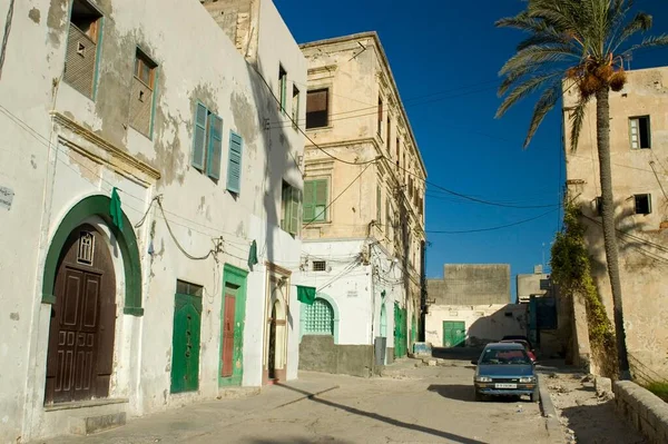 Small Square Historic Center Tripoli Libya Africa — Fotografia de Stock