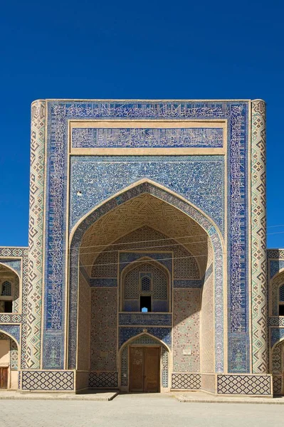 Abdullah Khan Madrasah Bukhara Uzbekistan Asia — Foto Stock