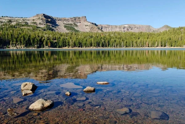 Three Creek Lake Three Sisters Wilderness Cascade Range Oregon Usa — Stockfoto