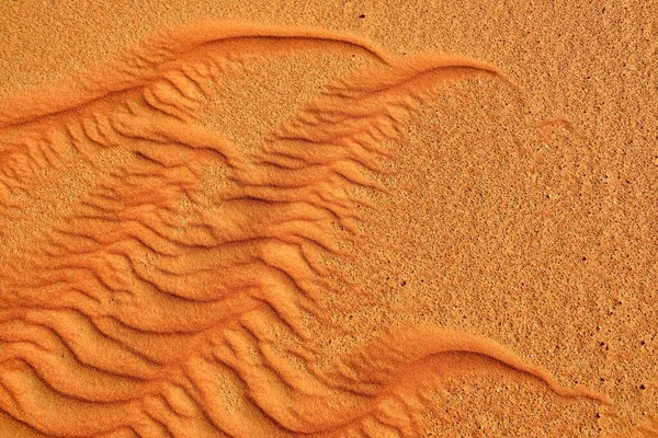Sand Ripples Sand Dunes Rub Khali Desert Dhofar Oman Asia — Stock fotografie