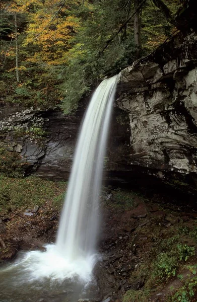 Hills Creek Fall Contea Pocahontas Virginia Occidentale — Foto Stock