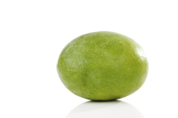 Mango Mangifera Indica White Background Close View — Stockfoto