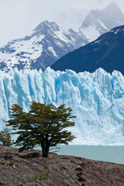 Glacial Ice Perito Moreno Glacier Lake Lago Argentino Santa Cruz — Stock fotografie