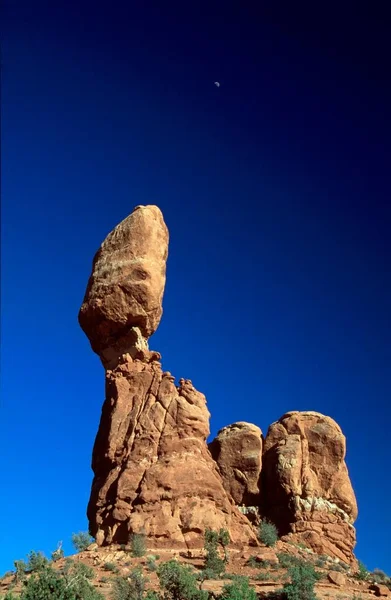 Balanced Rock Arches National Park Utah Usa North America — Stockfoto
