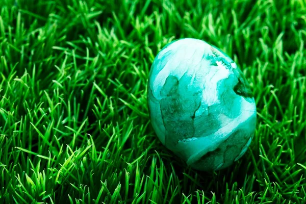 Easter Egg Lawn — Foto de Stock