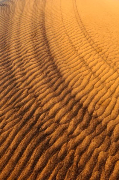 Sand Patterns Surface Dune Dunes Noires Tadrart Tassili Ajjer National — 스톡 사진