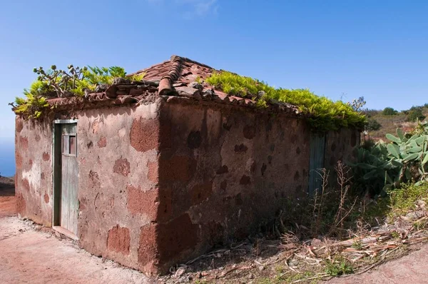 Deserted house in La Tosca, La Palma, Canary Islands, Spain, Europe