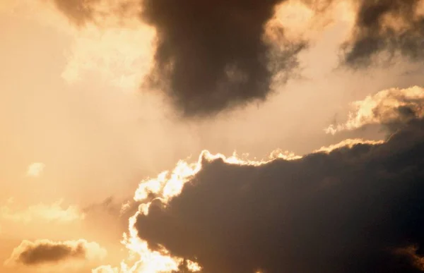 Clouds Dawn Amazing Cloudscape — Stockfoto