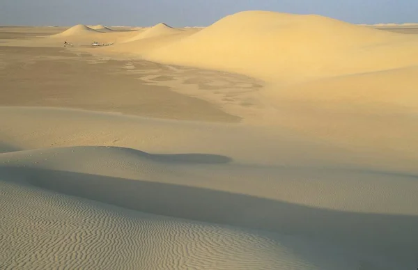 Sand Dunes Erg Rabianah Ramlat Rabyanah Libya Africa — Photo