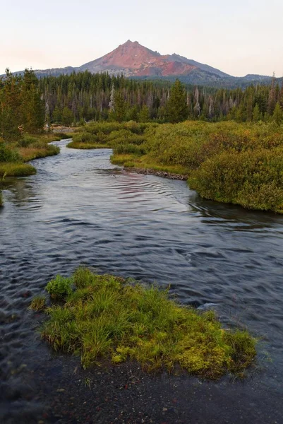 Broken Top Volcano, Three Sisters Wilderness, Cascade Range, Oregon, USA, North America