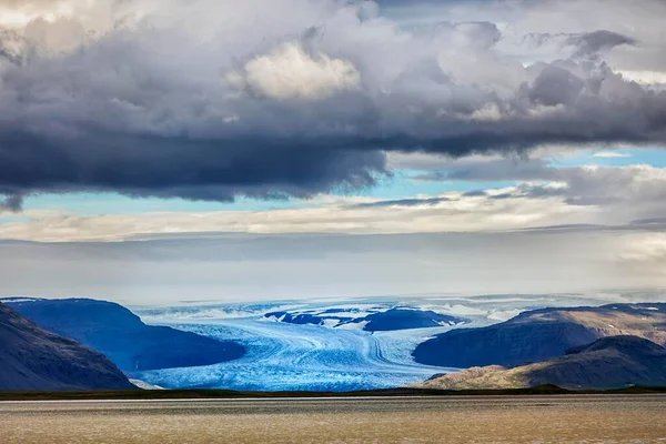 Glacier Vatnajkull Hfn Hfn Hornafiri Iceland Europe — Foto de Stock
