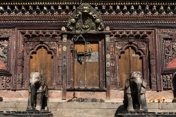Hinduskiej Świątyni Changu Narayan Changunarayan Nepal Asia — Zdjęcie stockowe