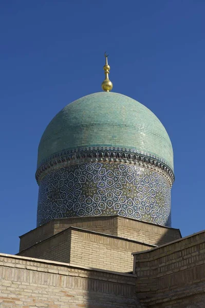 Cupola Del Barak Khan Madrassah Tashkent Uzbekistan Asia — Foto Stock