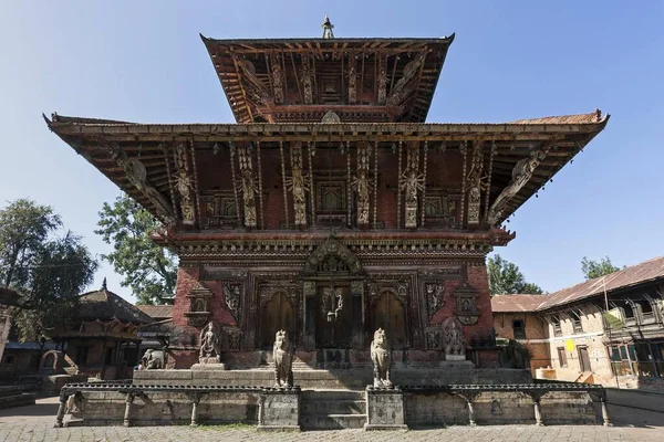 Hindu Temple Changu Narayan Changunarayan Nepal Ásia — Fotografia de Stock