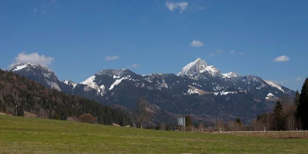 Wendelstein Mangfall Mountains Bavarian Alps Upper Bavaria Bavaria Germany Europe — Stock Photo, Image