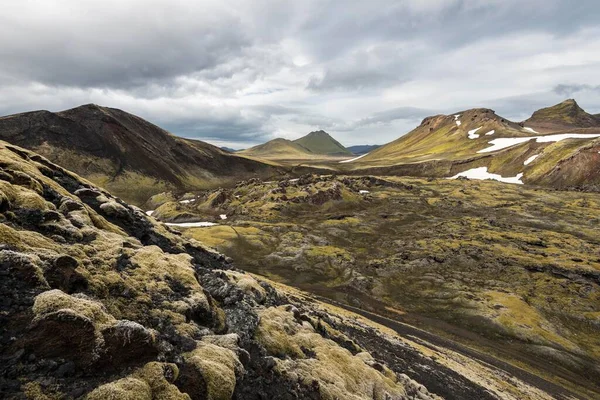 Volcanic Landscape Landmannalaugar Iceland Europe — Zdjęcie stockowe