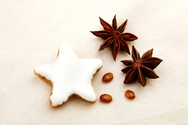 Anise Star Cinnamon Star — Stockfoto