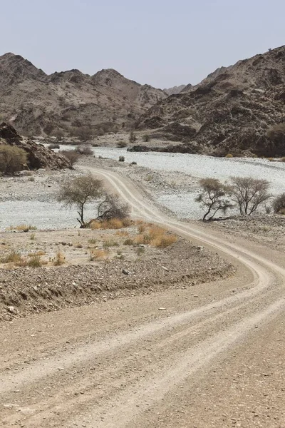 Dirt Road Oman Hinterland — Φωτογραφία Αρχείου