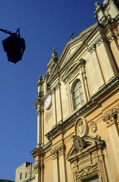 Catedral Mdina Isla Malta Malta Europa —  Fotos de Stock