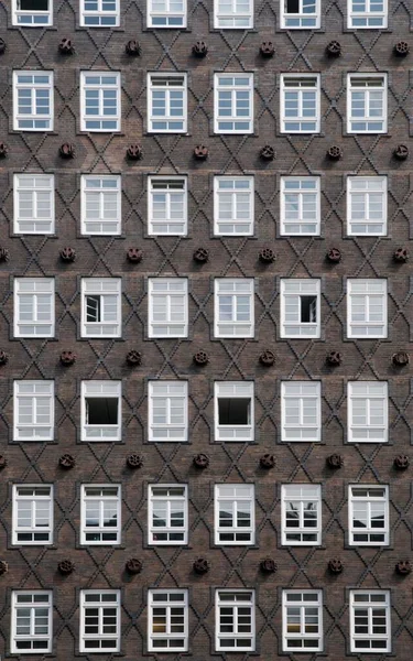 Здание Chilehabby Гамбург Германия Европа — стоковое фото