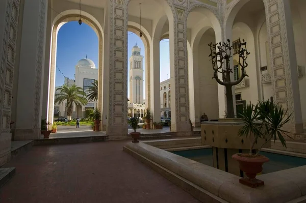 Beautiful Colonial Building Italian Quarter Tripoli Libya Africa — ストック写真