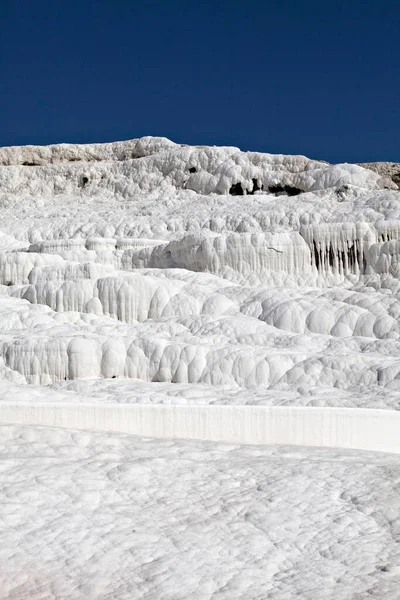 Trawertyny Pamukkale Denizli Turcja Azja — Zdjęcie stockowe