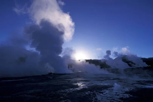 Tatio Atacama Sivatag Gejzírje Chile — Stock Fotó