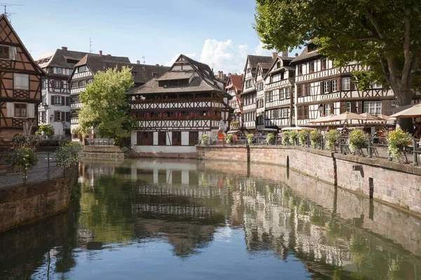 Gerberhaus Maison Des Tanneurs Small France Petite France Strasbourg Alsace — Fotografia de Stock