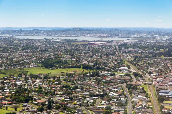 Aerial View Auckland Auckland Auckland Region New Zealand Oceania — Foto Stock