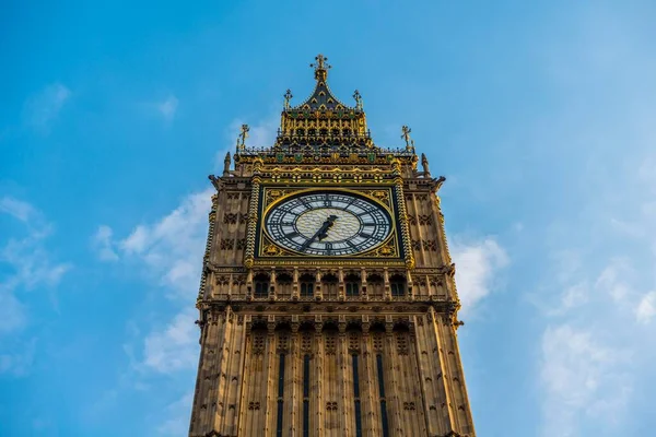 Big Ben Houses Parliament City Westminster London London Region England — Stockfoto