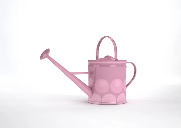 Pink Watering Can Illustration Visualisation — Fotografia de Stock