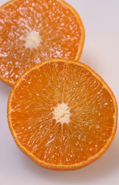 Narancs Gyümölcs Citrus Aurantium Sinensis — Stock Fotó