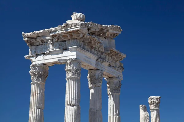 Trajan Templom Bergama Izmir Törökország Ázsia — Stock Fotó