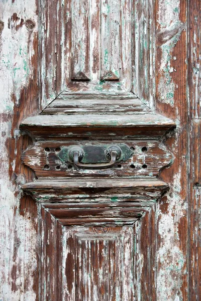 Antique Door Handle Close View — Zdjęcie stockowe