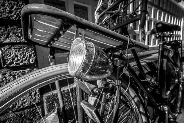 Bicicleta Velha Hamburgo Hamburgo Alemanha Europa — Fotografia de Stock