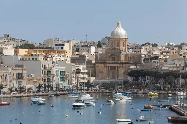 Cidade Kalkara Três Cidades Malta Europa — Fotografia de Stock