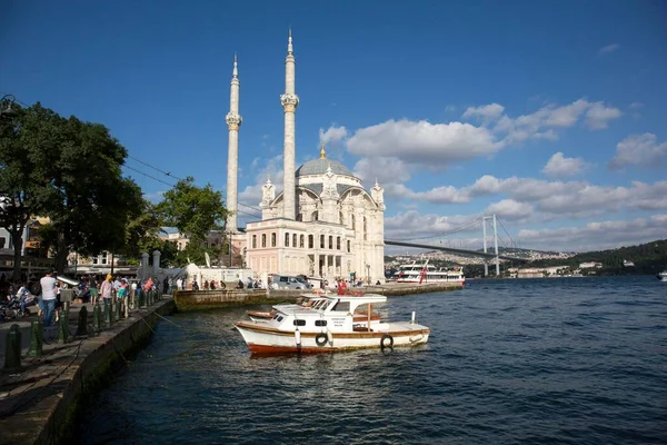 Ortakoy Mosque Istanbul Turkey Asia — Foto Stock