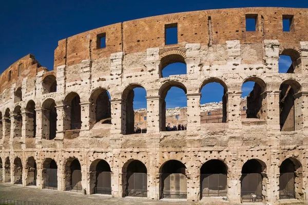 Ruinen Des Kolosseums Rom Italien Europa — Stockfoto