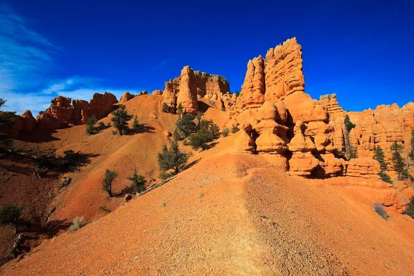Red Rocks Red Canyon Hillsdale Panguitch Utah Usa North America — стоковое фото