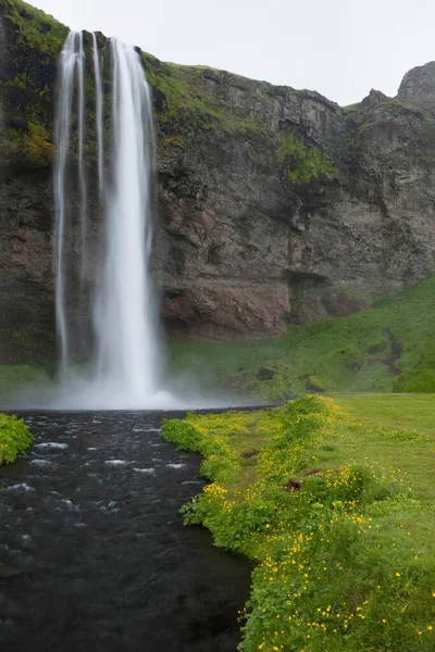 Seljalandsfoss Vízesés Izland Európa — Stock Fotó