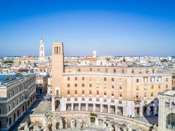 Historic City Center Lecce Puglia Italy Europe — Zdjęcie stockowe