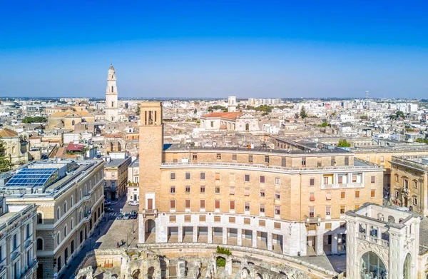 Historic City Center Lecce Puglia Italy Europe — Foto de Stock