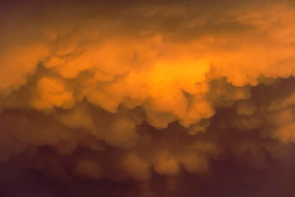 Cumulonimbus Cloud Evening Rainy Season Kalahari Desert Kgalagadi Transfrontier Park — Foto Stock