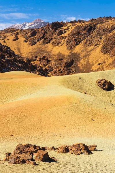 Pumice Stone Field Teide National Park Tenerife Canary Islands Spain — ストック写真