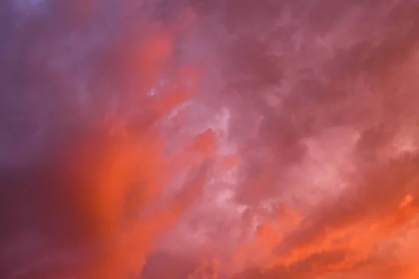 Dramatic Cloudy Sky Sunset Baden Wrttemberg Germany Europe — Zdjęcie stockowe
