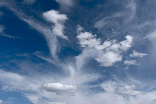 Cloud Formations Evening Sky Bavaria Germany Europe — Fotografia de Stock