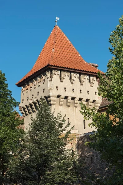 Potters Tower Turnul Olarilor Sibiu Rumunsko Evropa — Stock fotografie