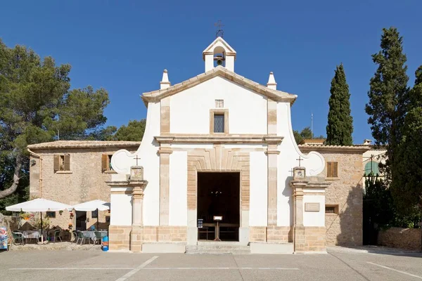 Iglesia Eglesia Del Calvari Calvario Pollenca Mallorca España Europa —  Fotos de Stock