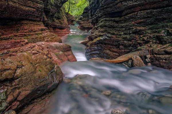 Tauglbachklamm Provincie Salcburk Rakousko Evropa — Stock fotografie